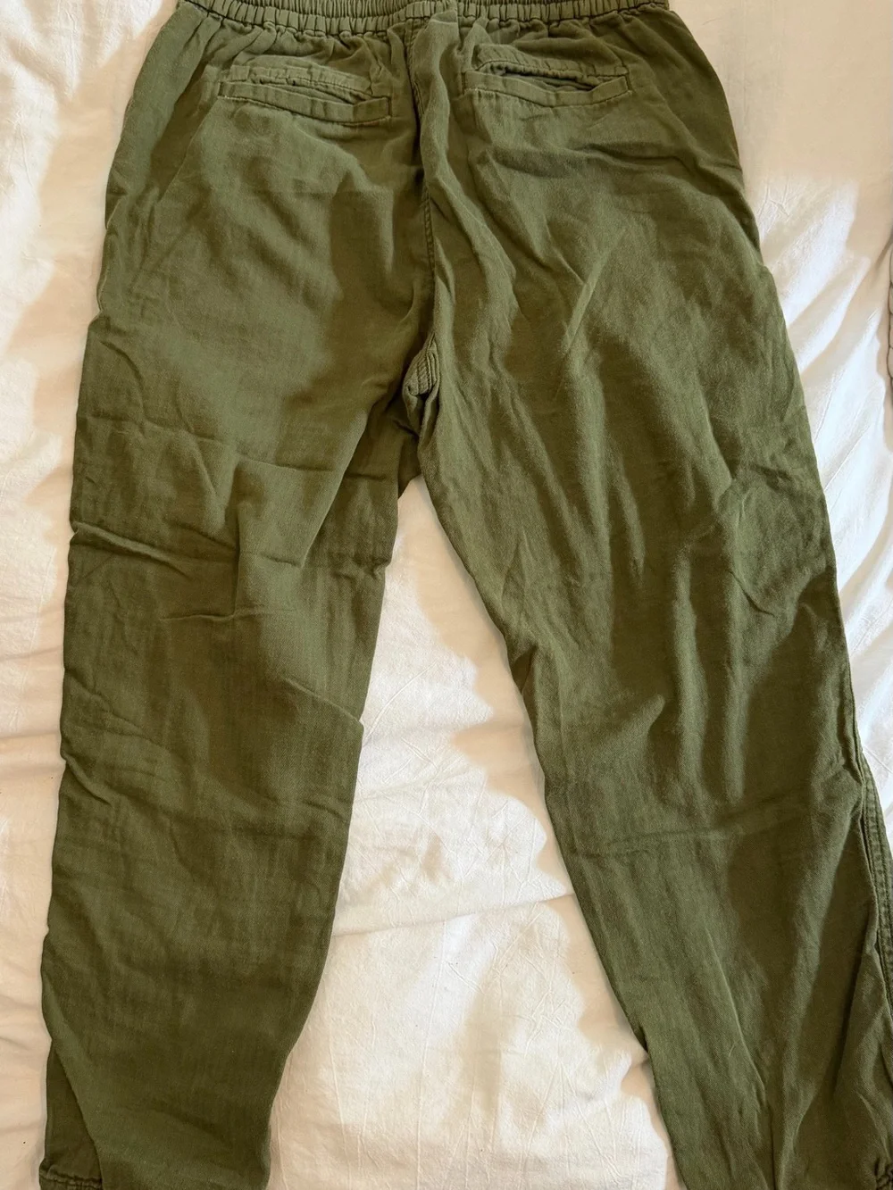 J. Crew Olive Drawstring Jogger Pants